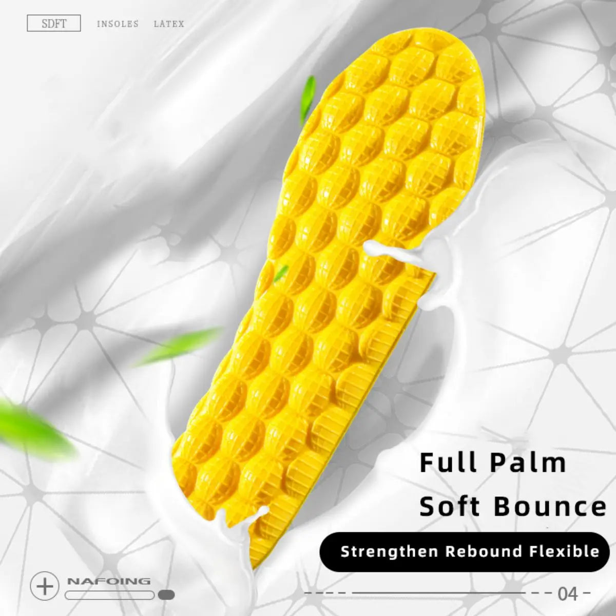 4D Cloud Technology High Elasticity Sports Insoles