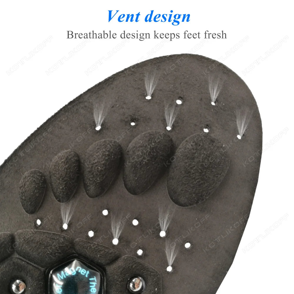 Breathable Magnetic Insoles – Men & Women