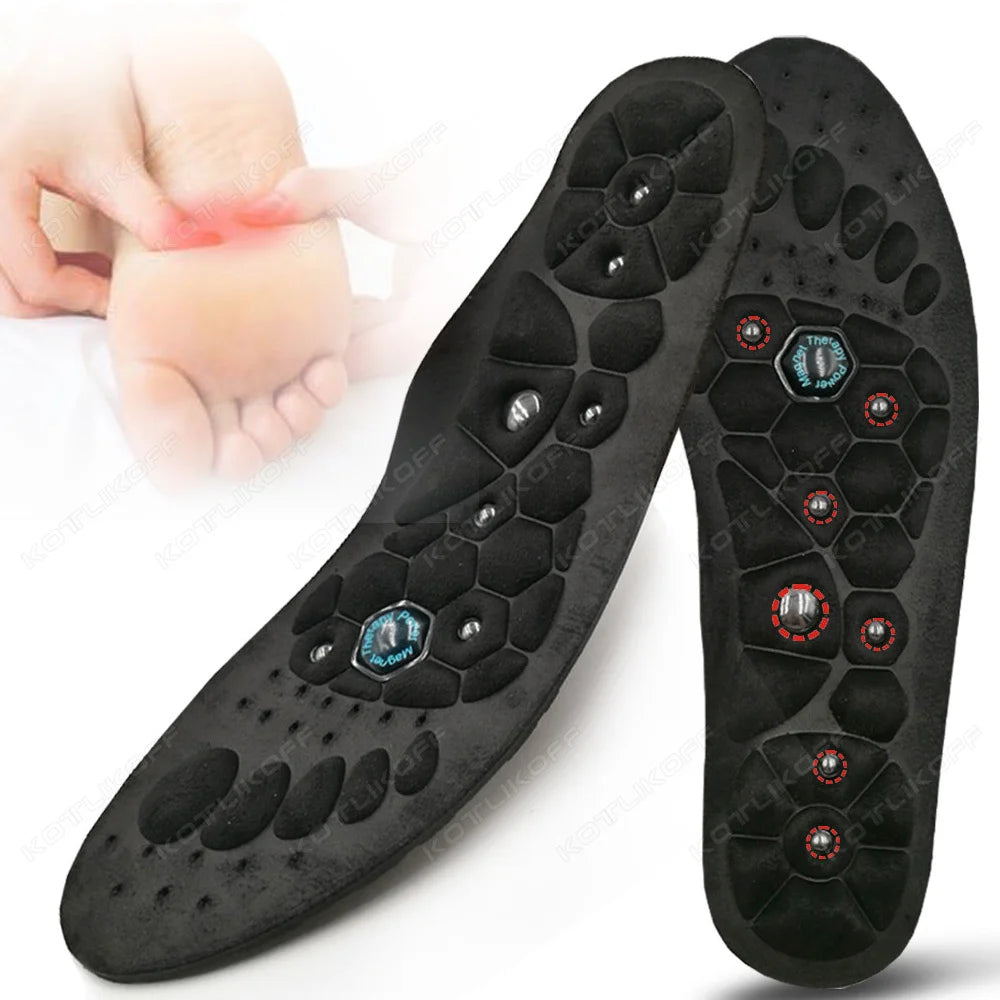 Breathable Magnetic Insoles – Men & Women