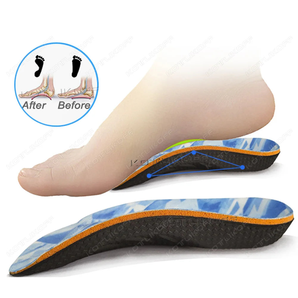 Orthopedic Half Insole For Flat Foot/Arch