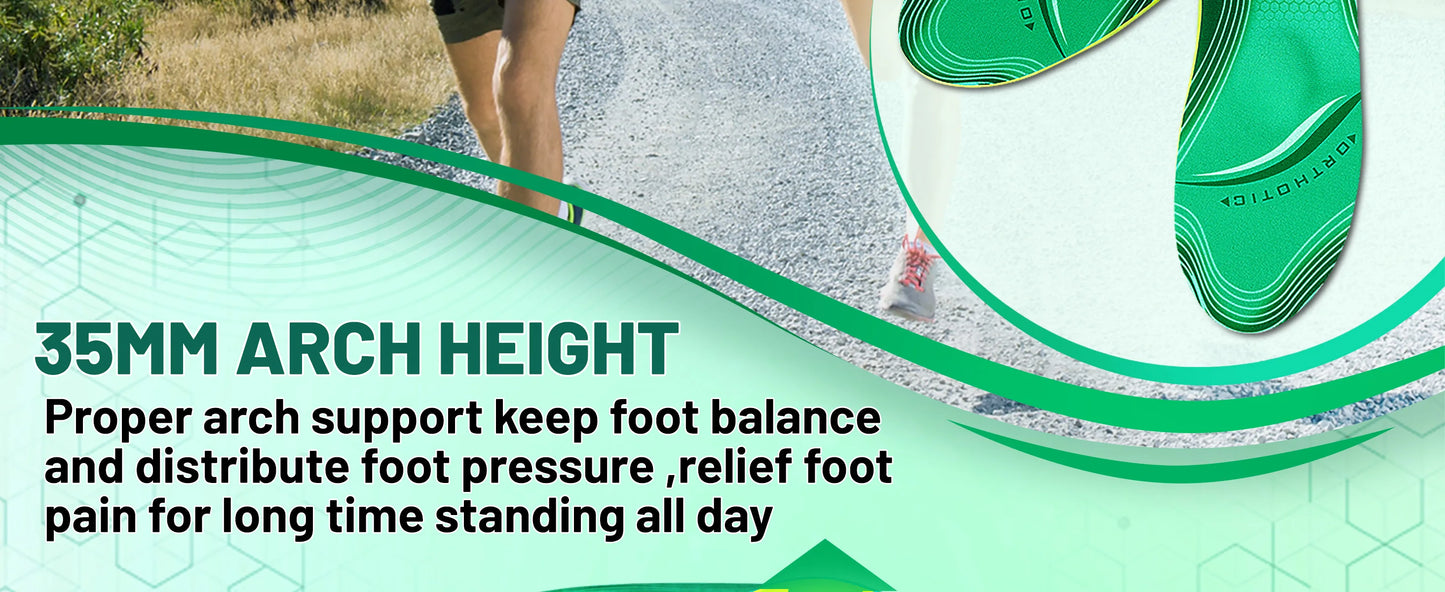 High Arch Support Insole