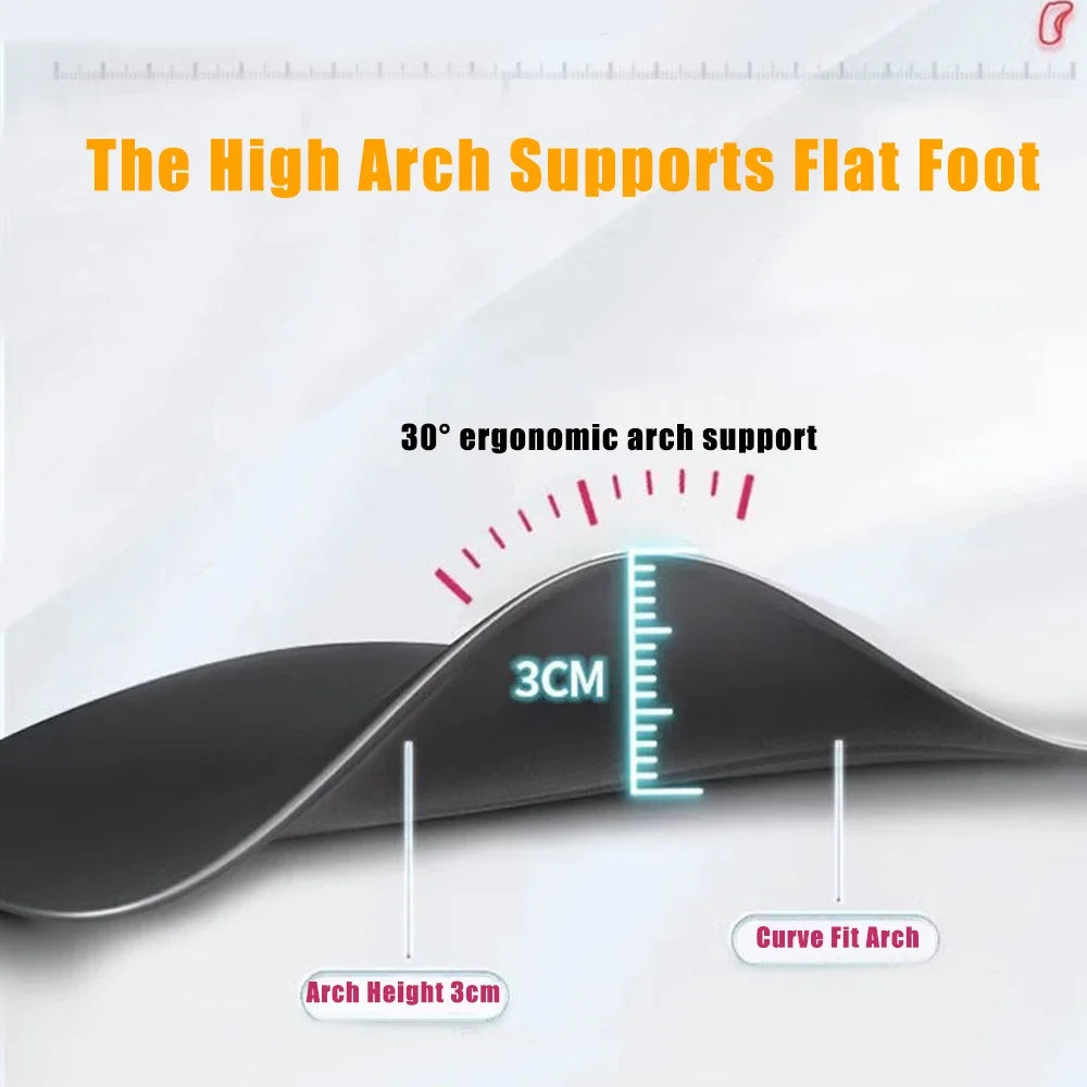 Flat Feet Arch Support Insoles for Shoes Women Men XO-Legs Corrector