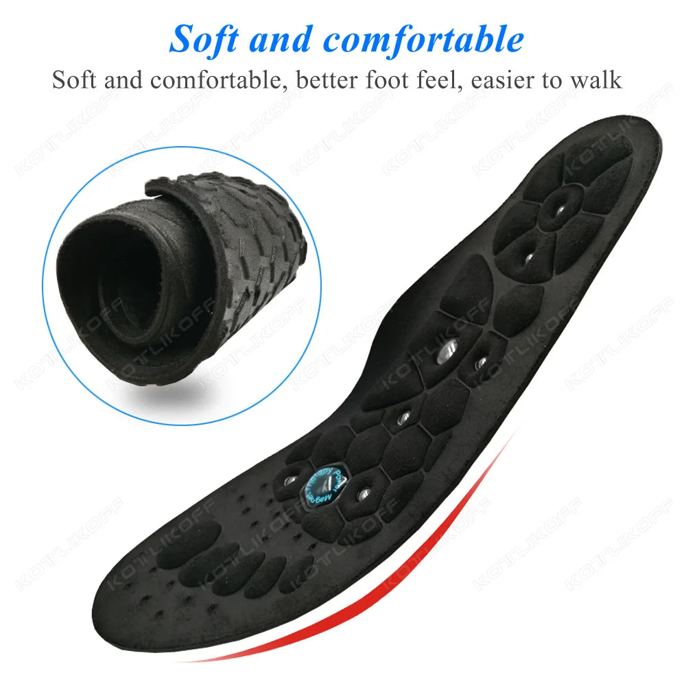 Breathable Magnetic Insoles – Men & Women