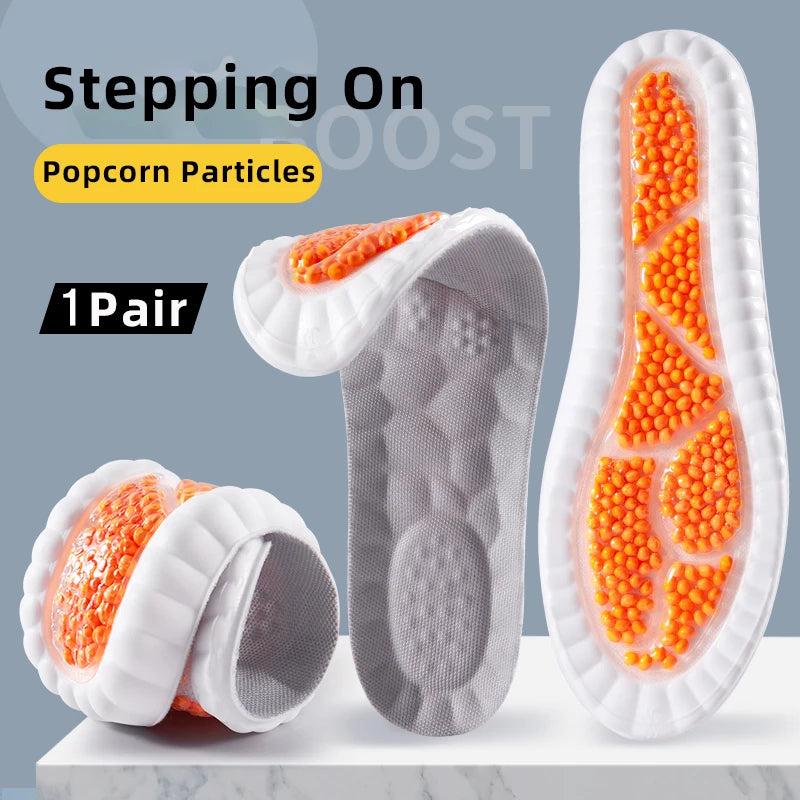 High Elasticity Triple Shock Absorbing Sole Pad PU Memory Foam
