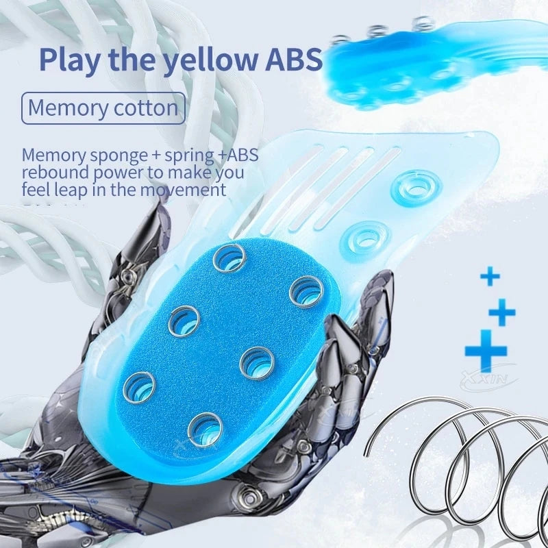 Silicone Sports Insoles Multiple Springs Cushioning Shock Absorption Men Women