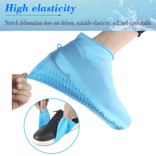 Waterproof Shoe Cover Silicone Material Unisex