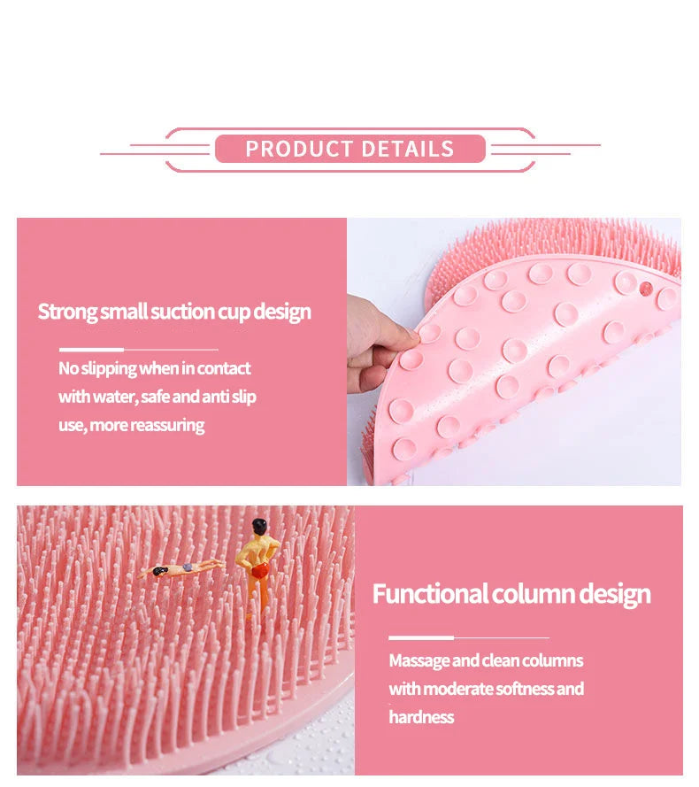 Foot Scrubbing Pad Bathroom Bath Brush
