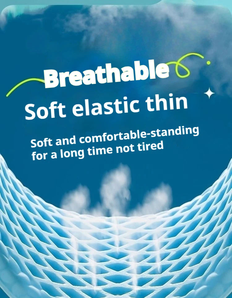 Mesh Breathable Insoles for Shoes Men Summer Cool Insole
