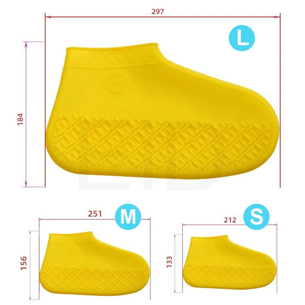 Waterproof Shoe Cover Silicone Material Unisex