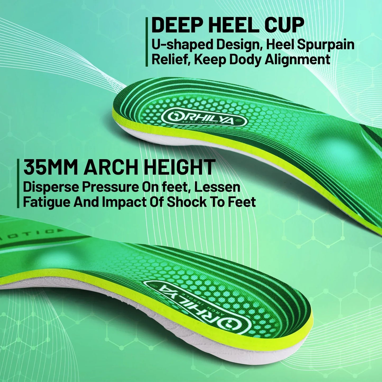 High Arch Support Insole