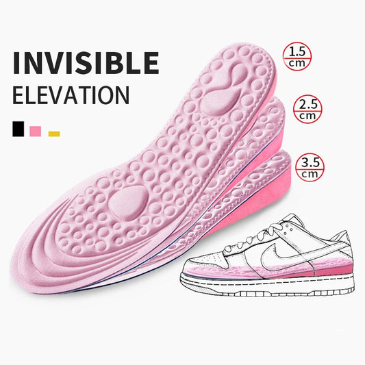 1Pair Height Increased Insoles for Women