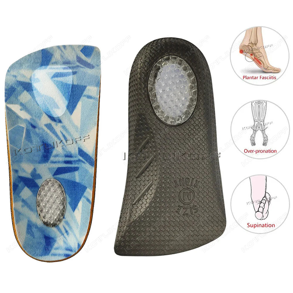 Orthopedic Half Insole For Flat Foot/Arch