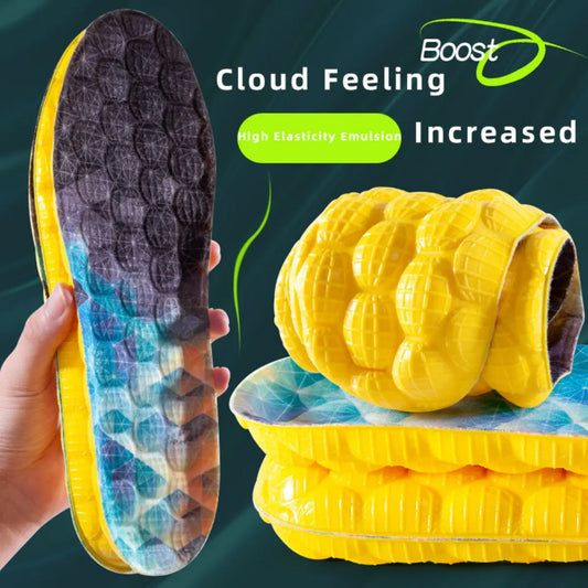 4D Cloud Technology High Elasticity Sports Insoles