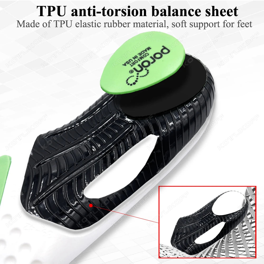 Sport High Elasticity Orthopedic Insoles for Arch Support Man Women