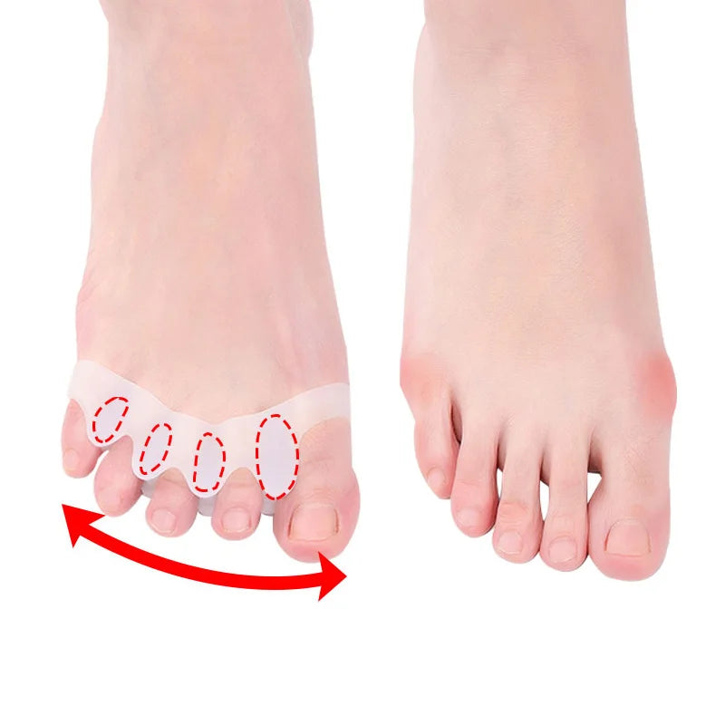 Silicone Toe Separator Foot Fingers Separators