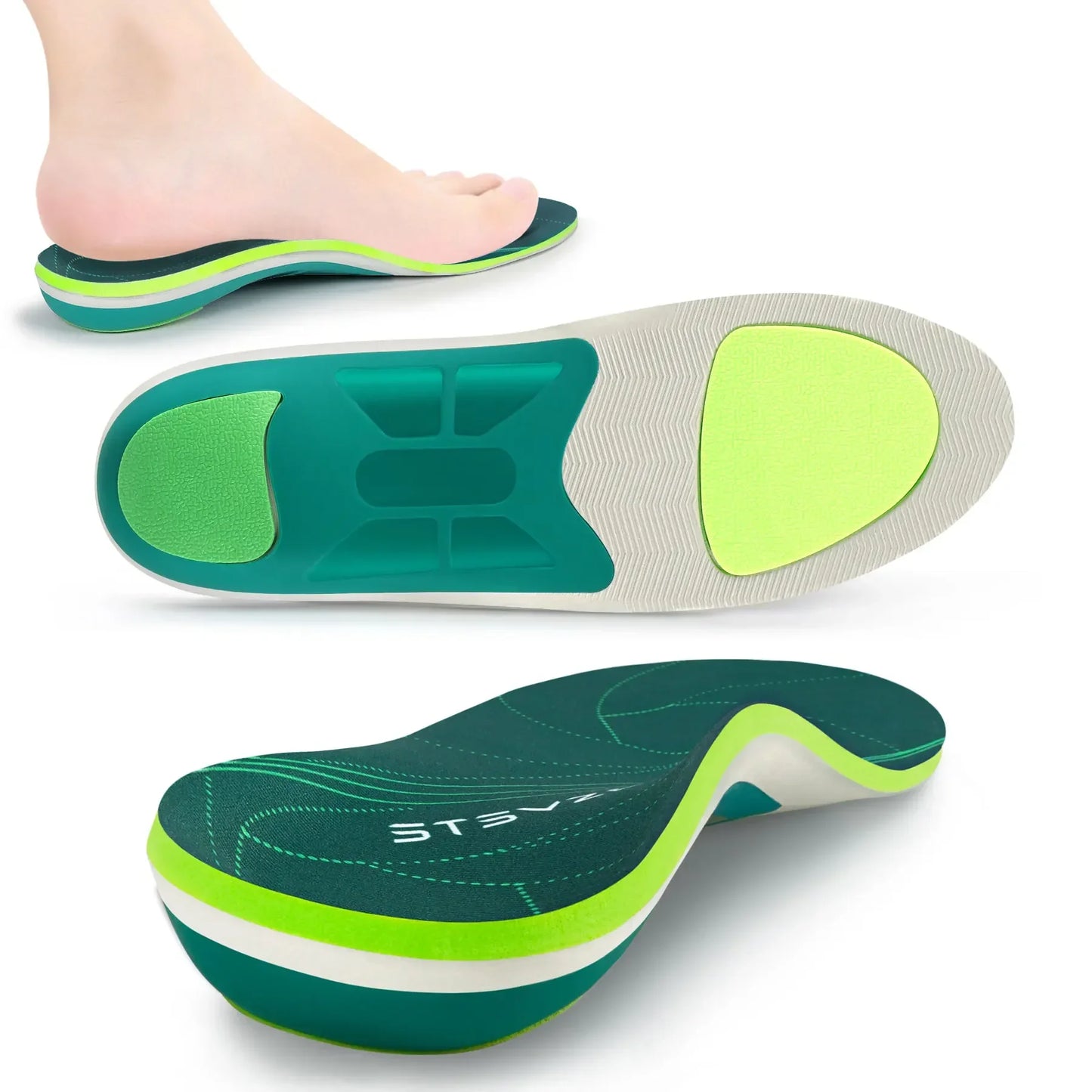 Flat Feet High Arch Support Orthotic Insoles
