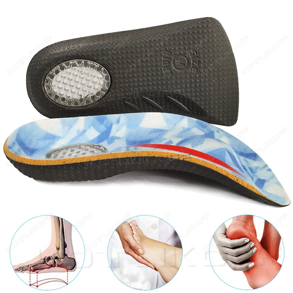 Orthopedic Half Insole For Flat Foot/Arch