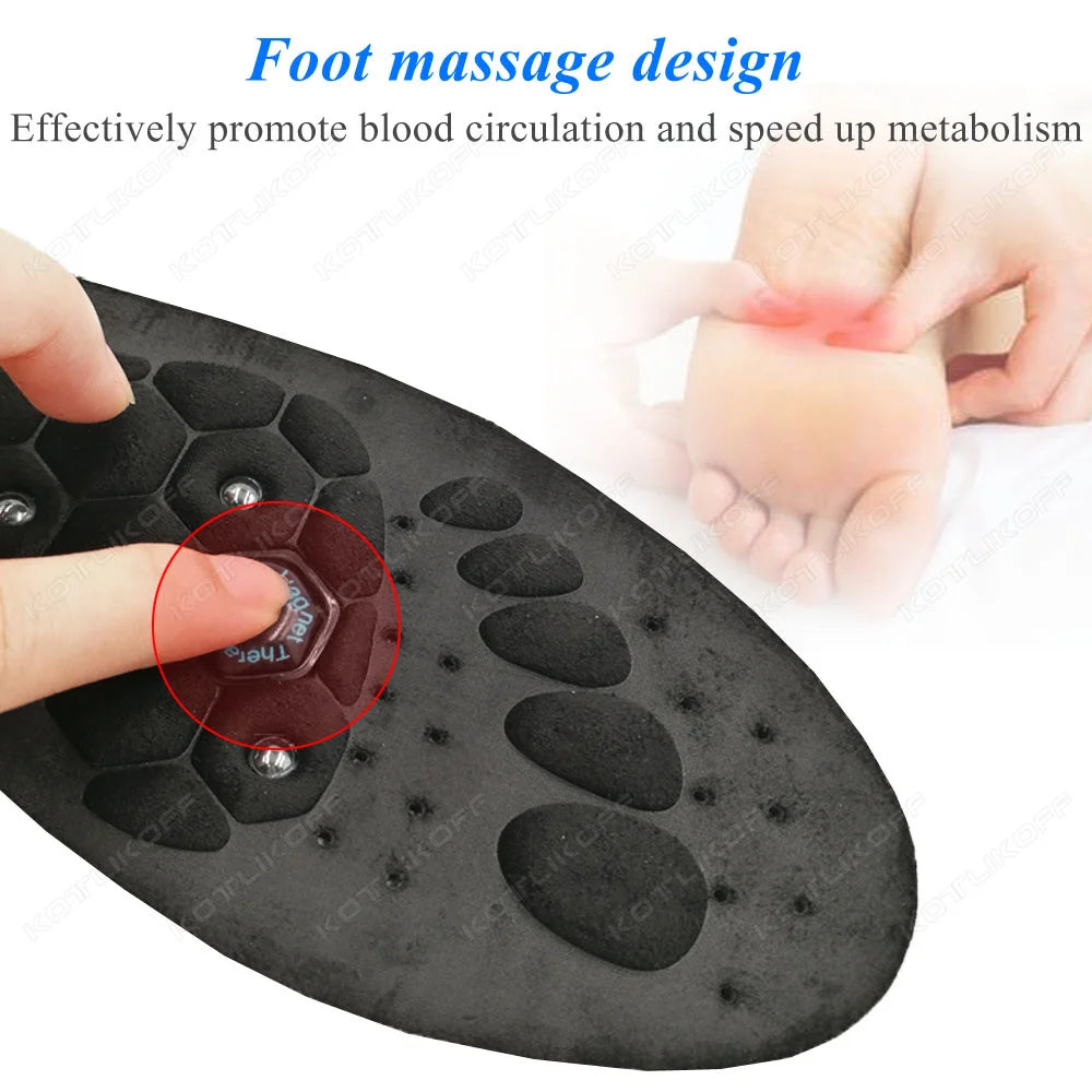 Breathable Magnetic Insoles – Men & Women