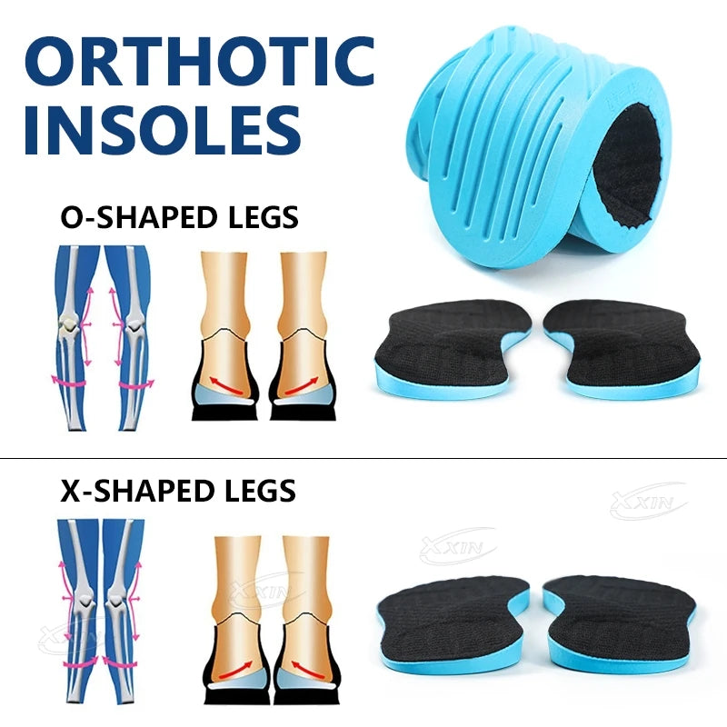 X/O leg Correction Insoles Orthopedic Shoe Pads