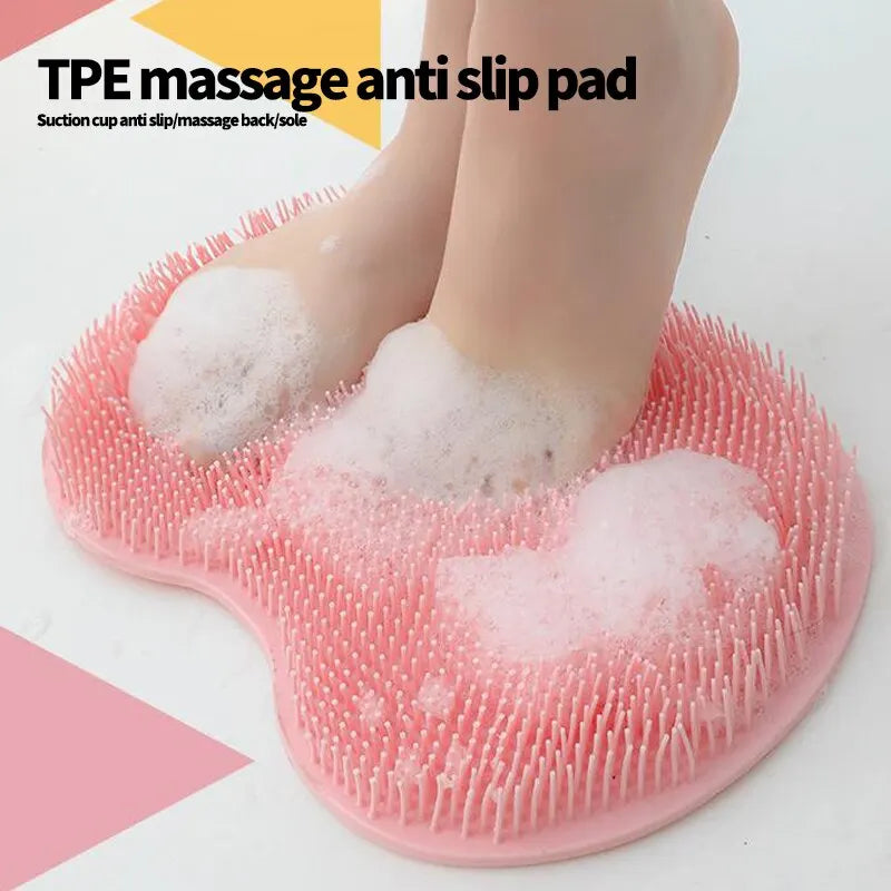 Foot Scrubbing Pad Bathroom Bath Brush