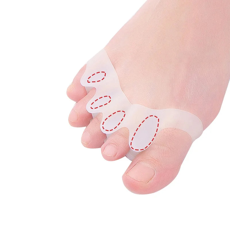 Silicone Toe Separator Foot Fingers Separators