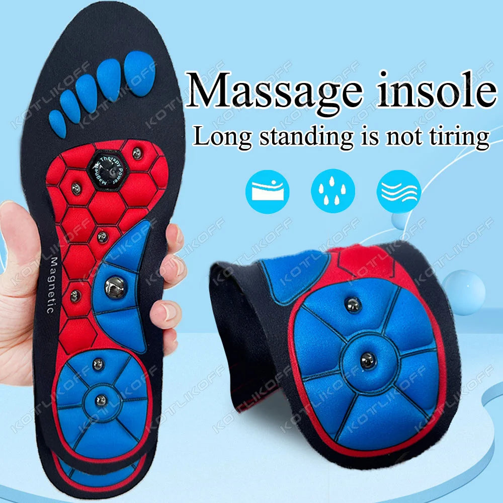 Acupressure Magnetic Insoles for Men Women