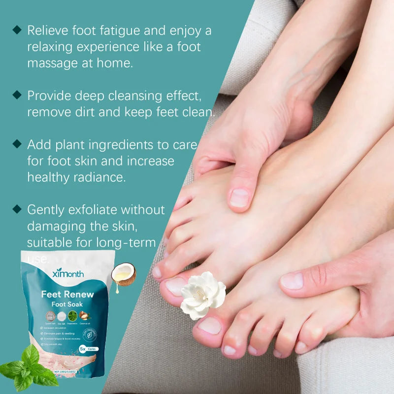 Refreshing Foot Bath Salt For Relaxation & Exfoliation