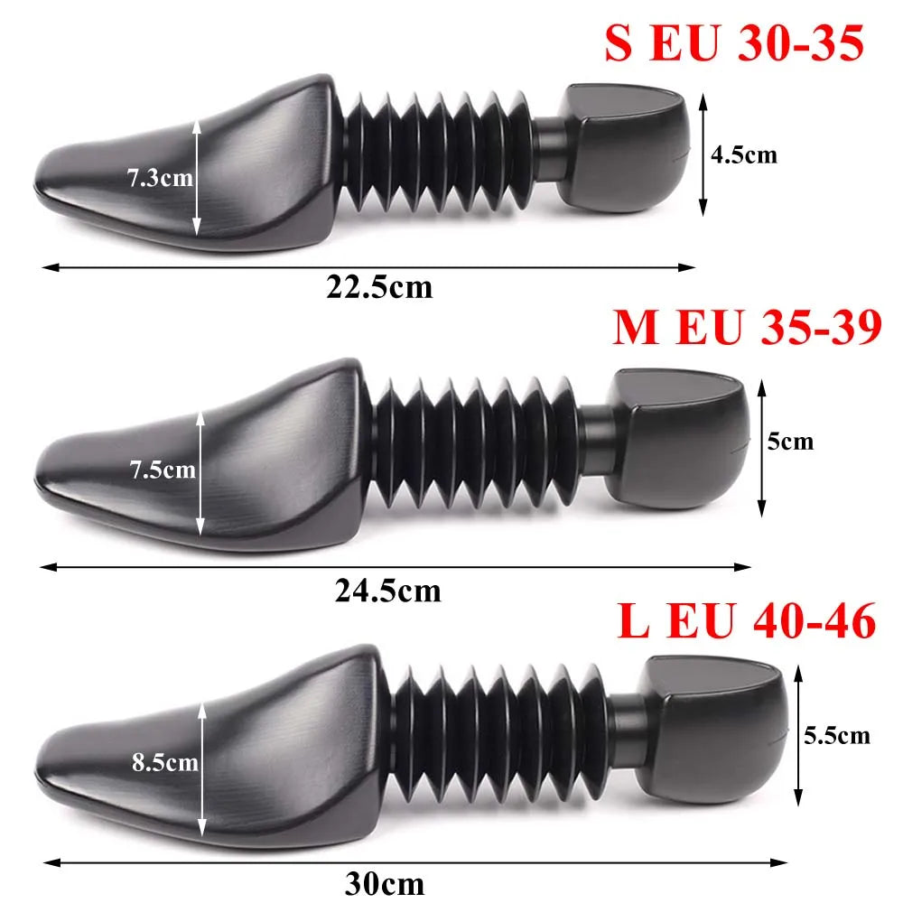 Unisex Plastic Adjustable Shoes Tree Stretcher
