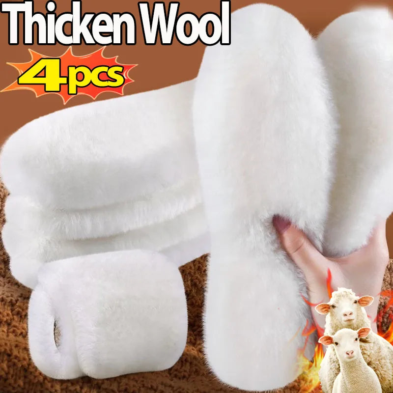 Warm Winter Snow Boots Insoles