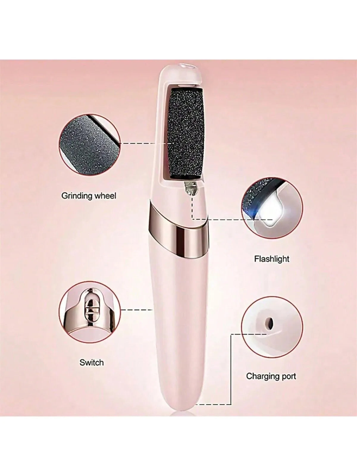 Electric Callus Remover for Feet, Rechargeable
