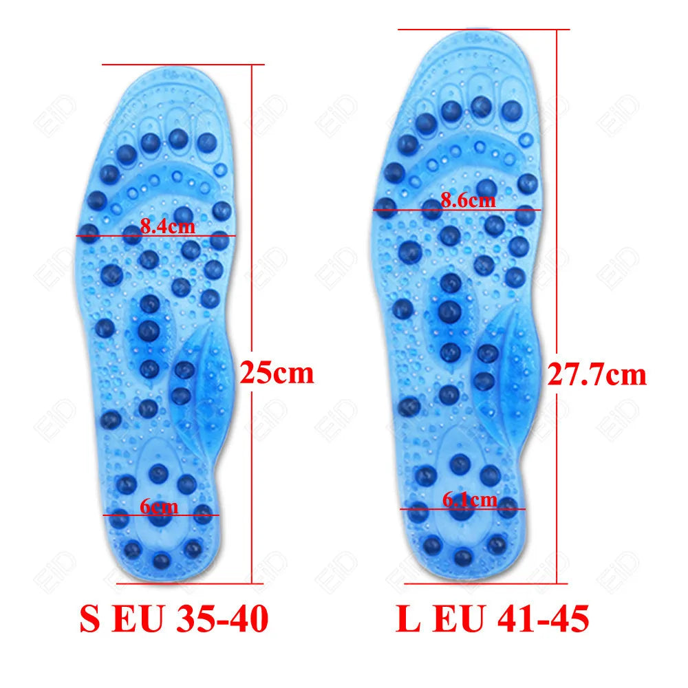 Premium 68 Magnetic Massage Insoles Foot Unisex