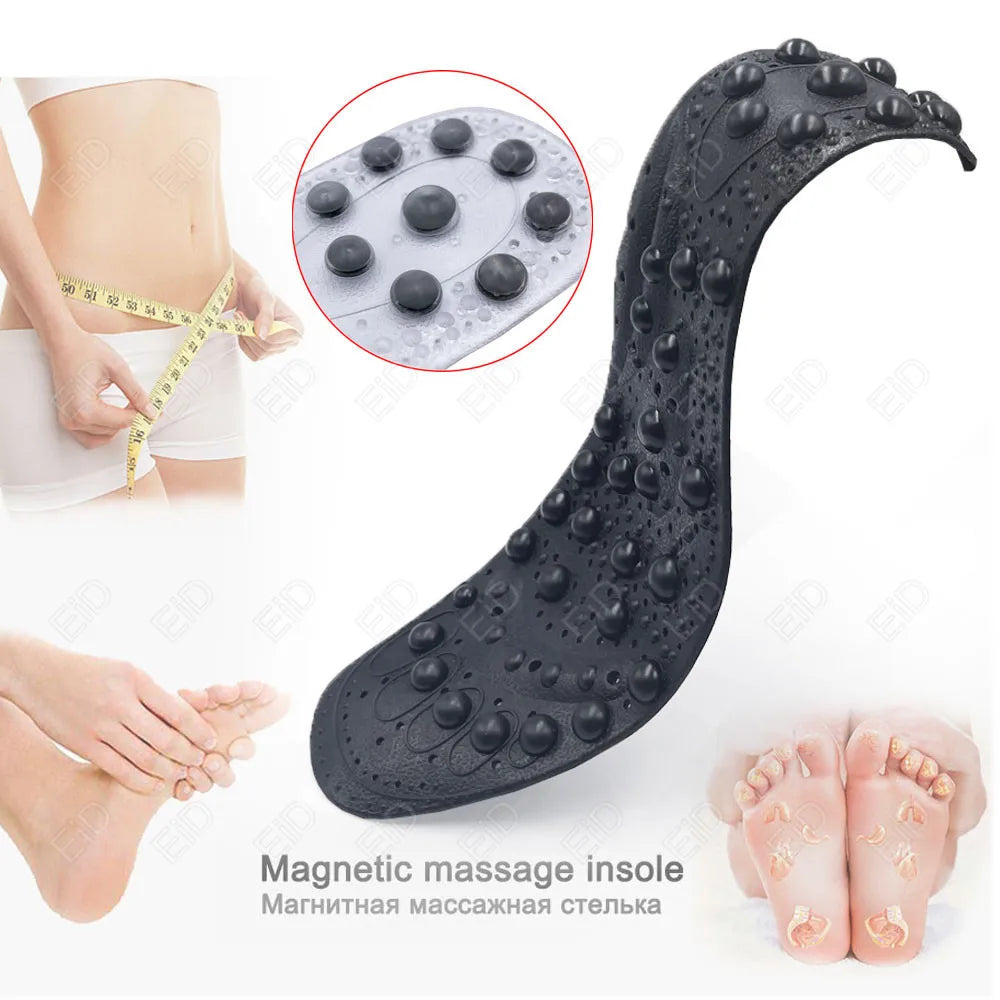 Premium 68 Magnetic Massage Insoles Foot Unisex