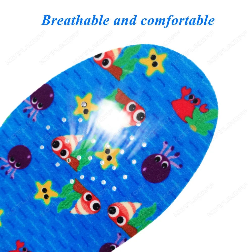 Kids Orthopedic Insoles For Flat Feet High Arch Support Correction OX-Legs