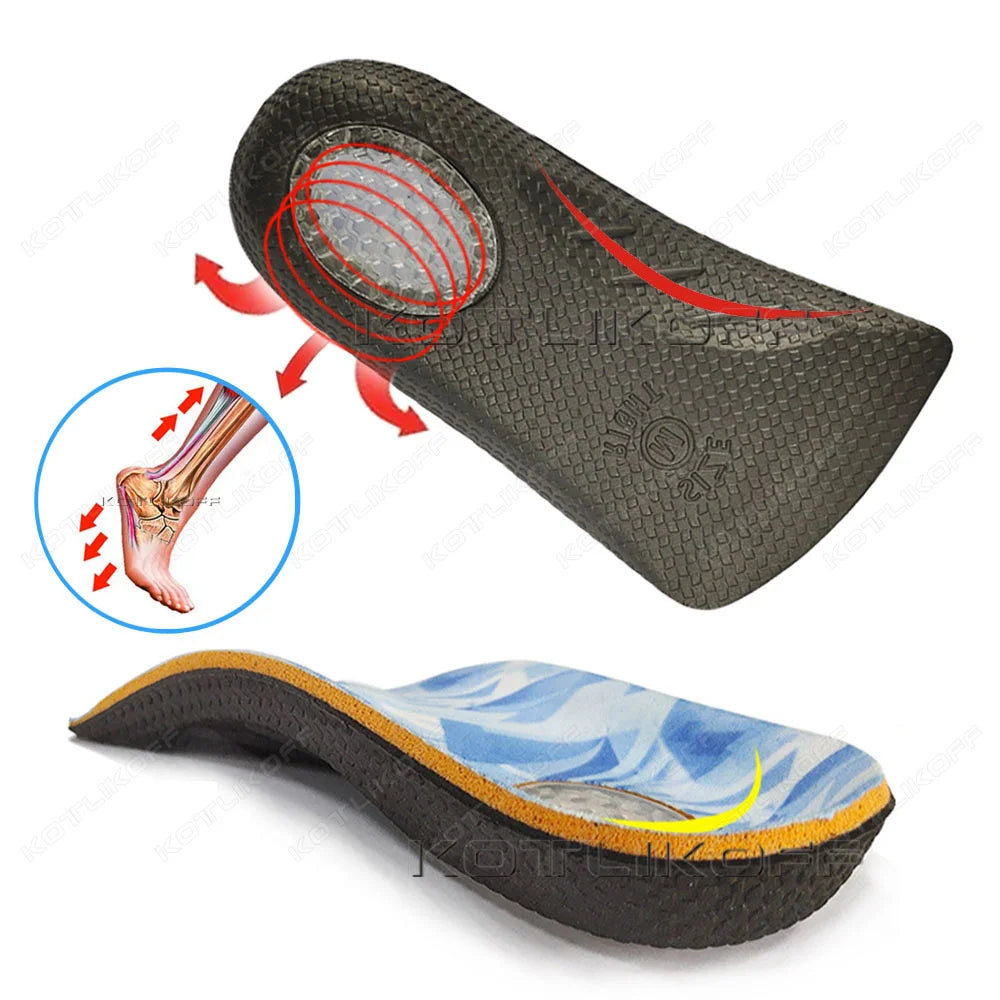 Orthopedic Half Insole For Flat Foot/Arch