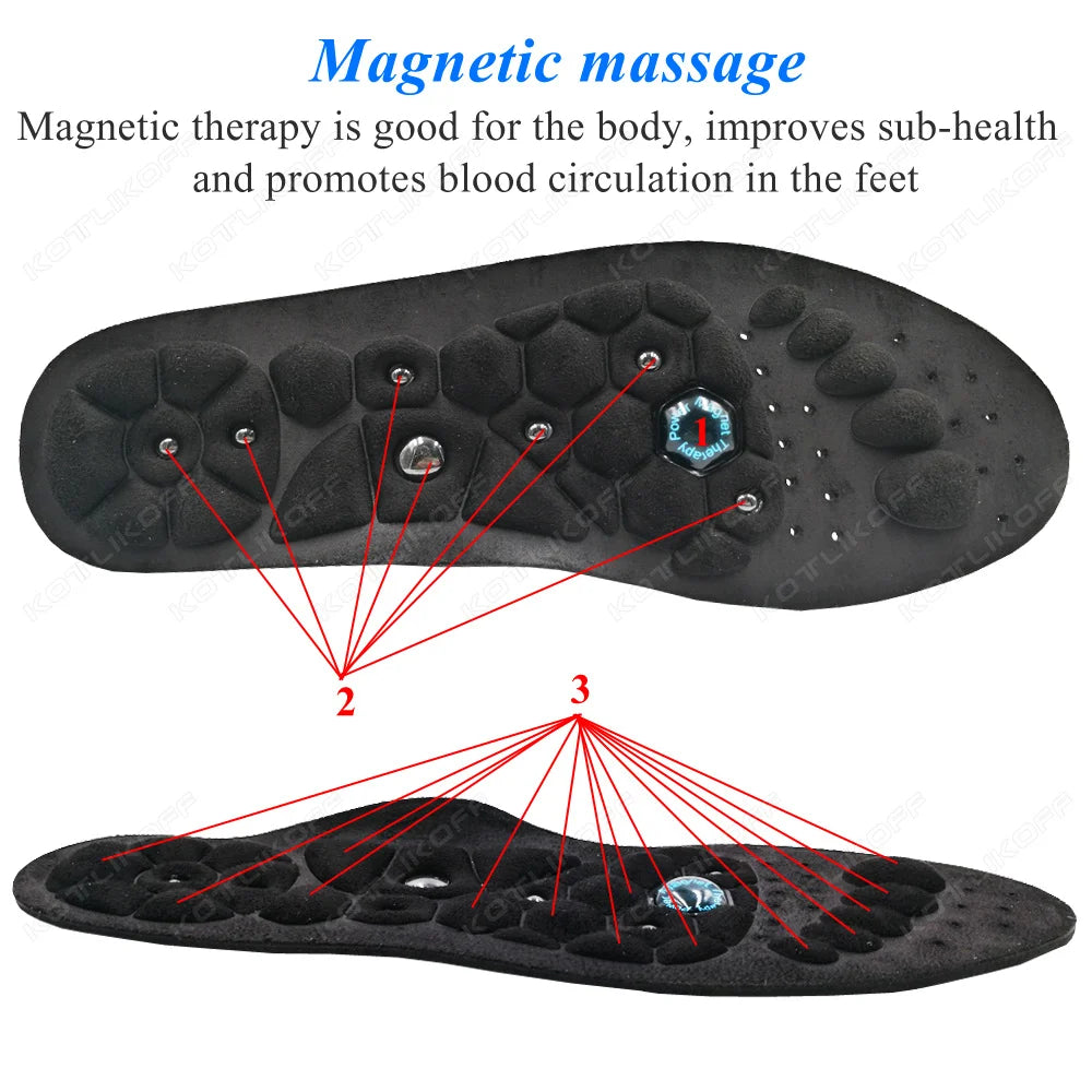 Breathable Magnetic Insoles – Men & Women