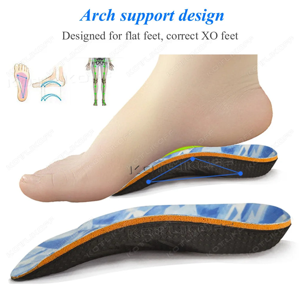 Orthopedic Half Insole For Flat Foot/Arch