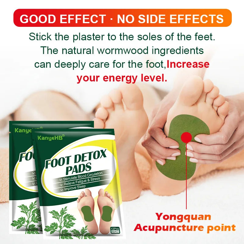 36Pcs Ginger Detox Foot pads