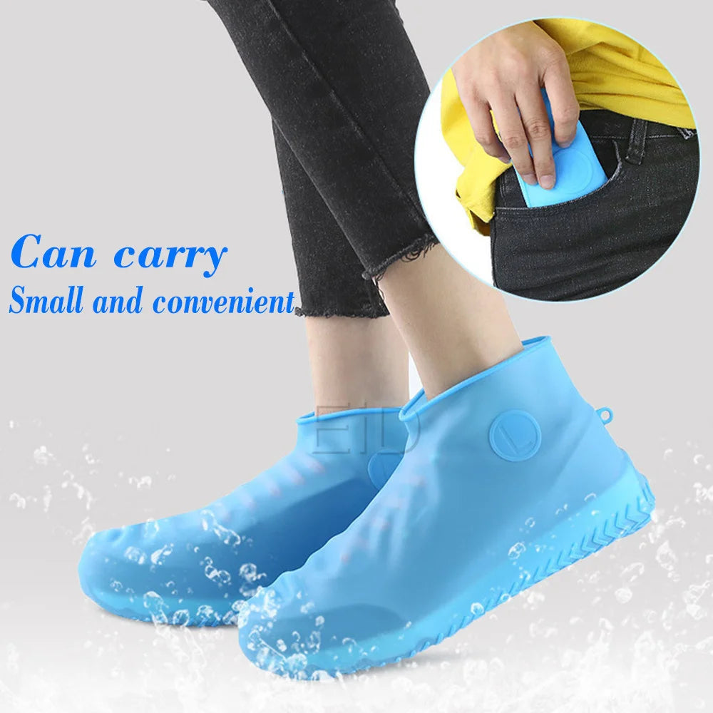 Waterproof Shoe Cover Silicone Material Unisex