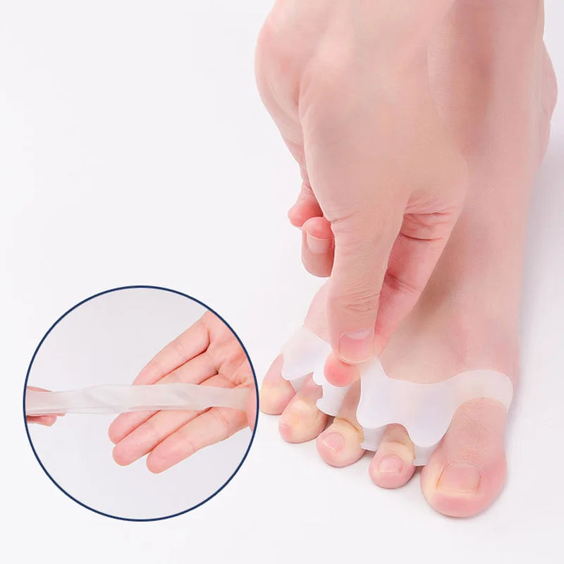 Silicone Toe Separator Foot Fingers Separators