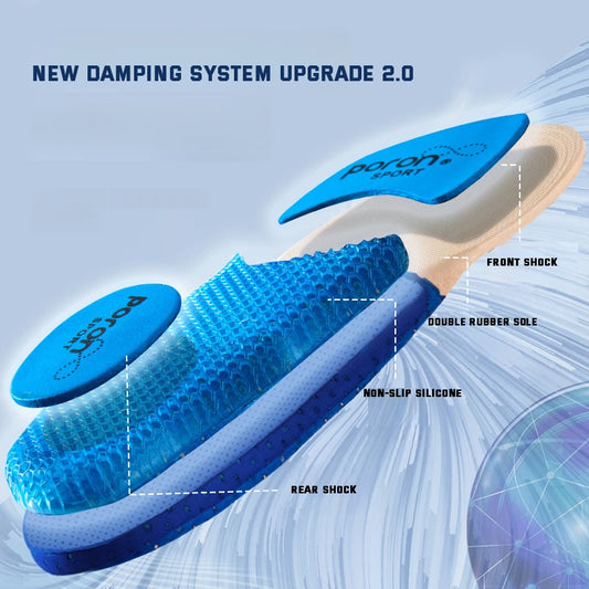 High Elastic Sport Shock absorbing Insole