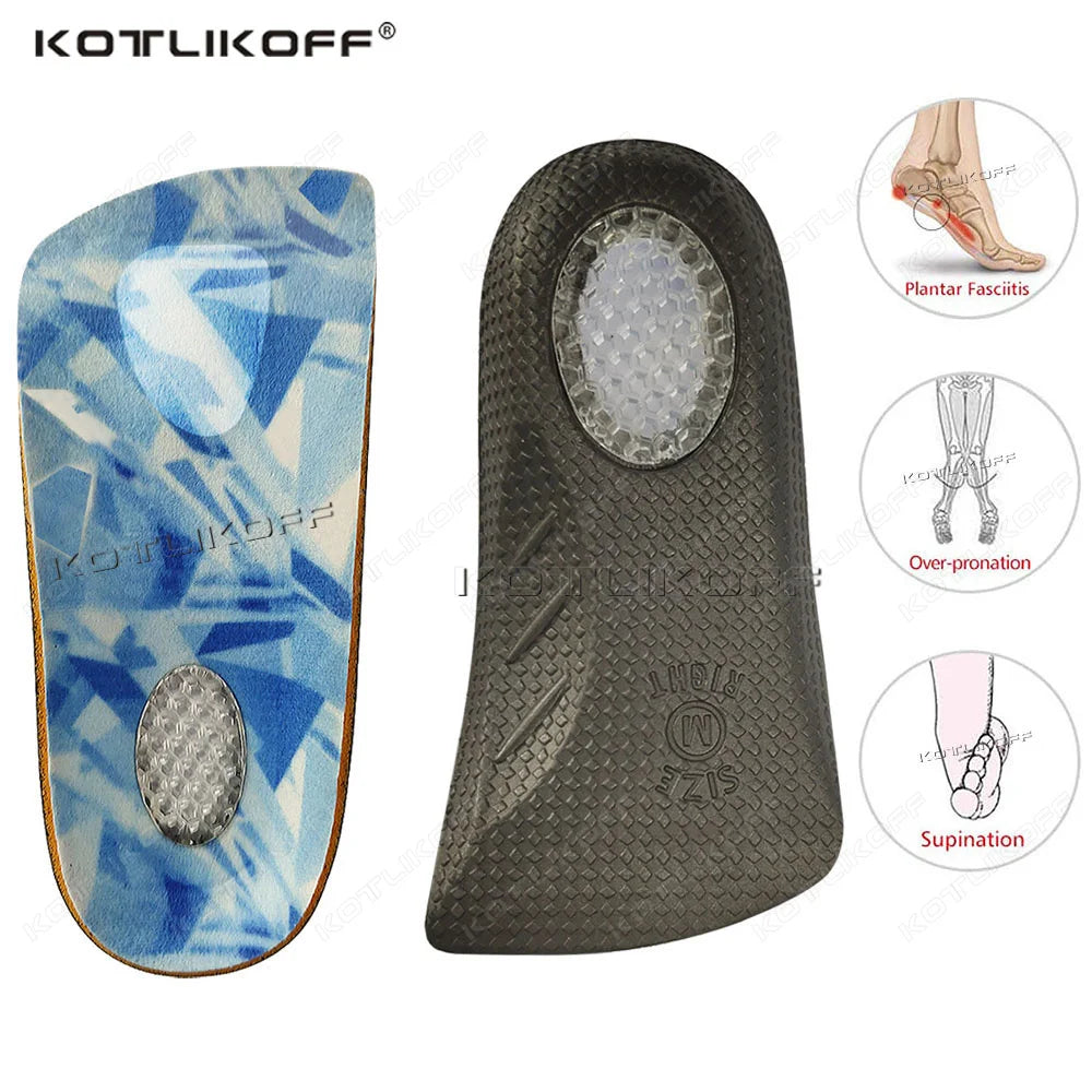 Orthopedic Half Insole For Flat Foot/Arch