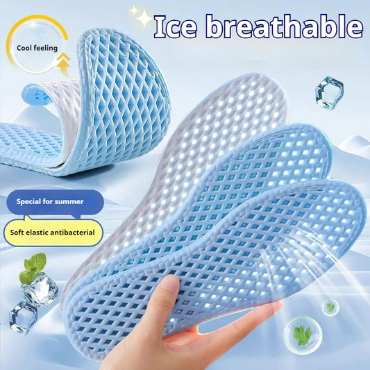 Mesh Breathable Insoles for Shoes Men Summer Cool Insole