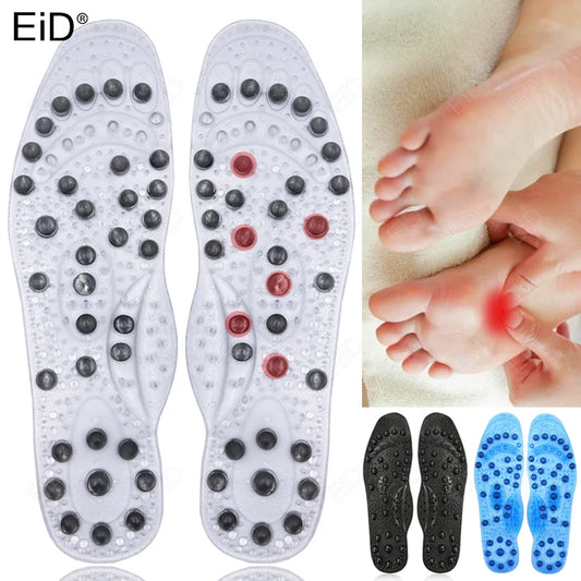 Premium 68 Magnetic Massage Insoles Foot Unisex