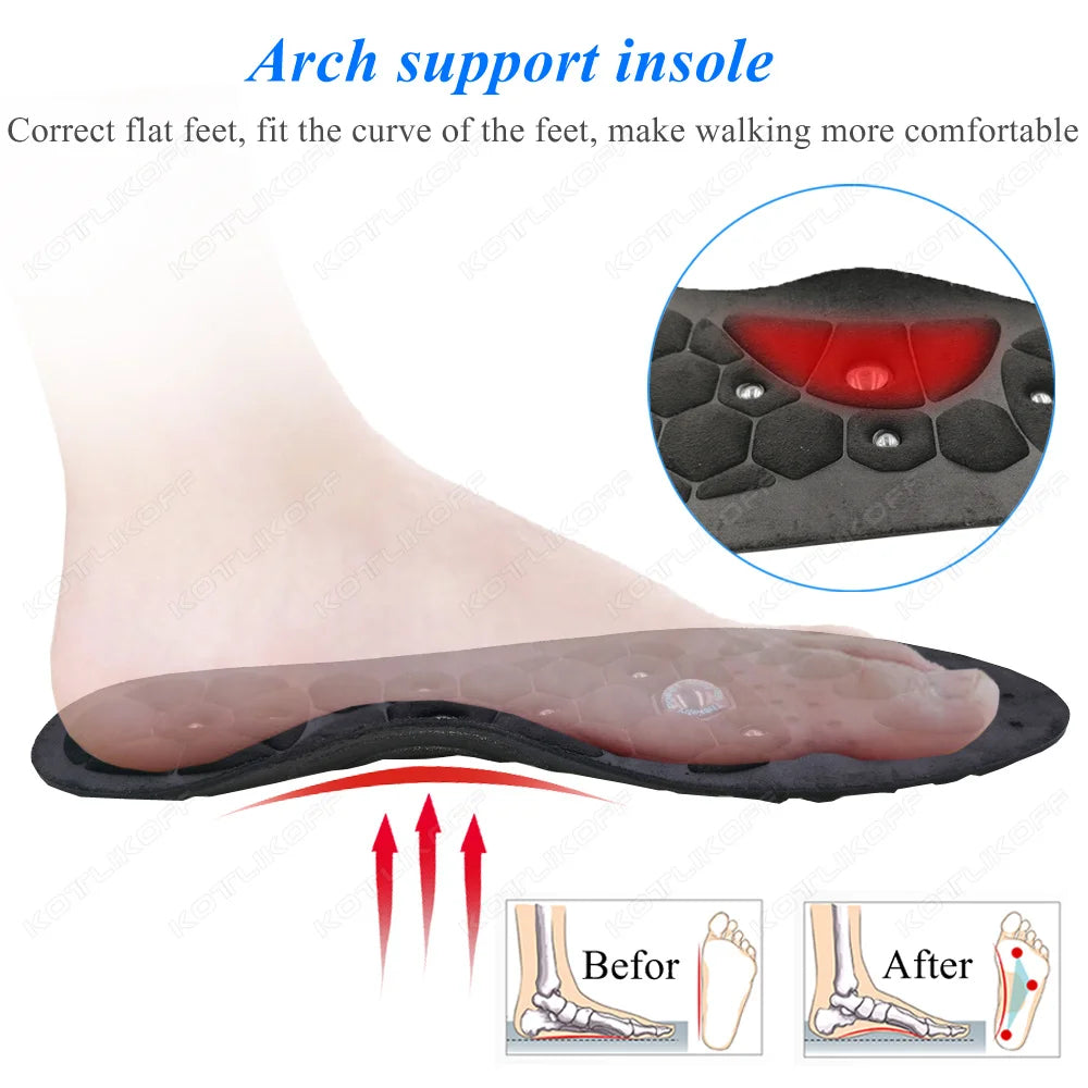 Breathable Magnetic Insoles – Men & Women