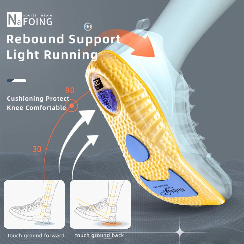 PU Memory Foam Breathable Sports insole